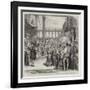 Albert Durer in Venice, Mosque Performed by the Artists' Club at the Town Hall, Dusseldorf-null-Framed Giclee Print