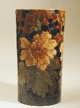 Vase with Floral Decorations, Stoneware-Albert Durer Lucas-Framed Giclee Print