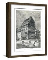 Albert Durers House, Nuremberg, Germany, 1893-null-Framed Giclee Print