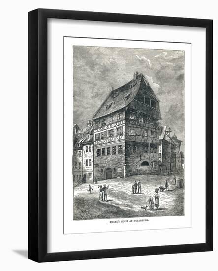 Albert Durers House, Nuremberg, Germany, 1893-null-Framed Giclee Print