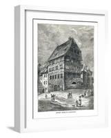 Albert Durers House, Nuremberg, Germany, 1893-null-Framed Giclee Print