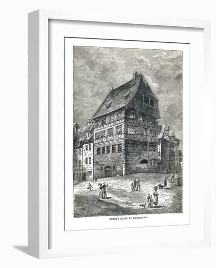 Albert Durers House, Nuremberg, Germany, 1893-null-Framed Giclee Print