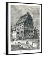 Albert Durers House, Nuremberg, Germany, 1893-null-Framed Stretched Canvas