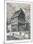 Albert Durers House, Nuremberg, Germany, 1893-null-Mounted Giclee Print