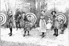 Archery, 1886-Albert E. Sterner-Laminated Giclee Print