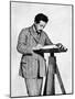 Albert Einstein (1879-195), German-Swiss Mathematician and Theoretical Physicist, 1905-null-Mounted Giclee Print