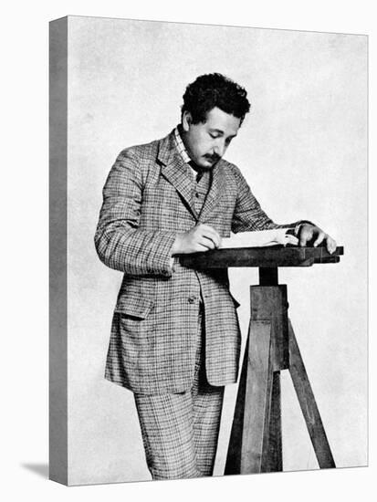 Albert Einstein (1879-195), German-Swiss Mathematician and Theoretical Physicist, 1905-null-Stretched Canvas