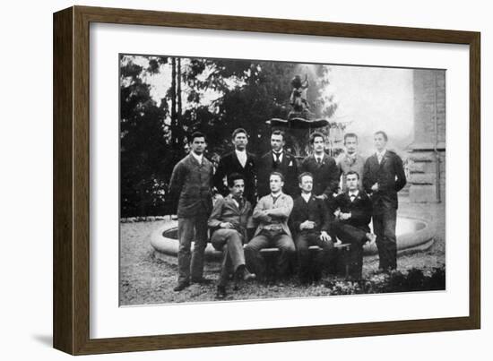 Albert Einstein (1879-195), German-Swiss Mathematician and Theoretical Physicist, C1896-null-Framed Giclee Print