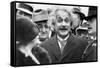 Albert Einstein (1879-1955) Physician Author of the Relative Theory and His 2nd Wife Elsa Lowenthal-null-Framed Stretched Canvas