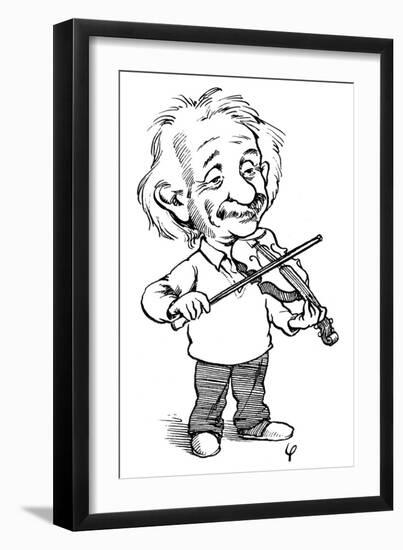 Albert Einstein (1879-1955)-null-Framed Giclee Print