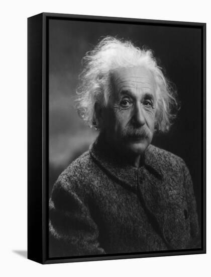 Albert Einstein, 1947-null-Framed Stretched Canvas