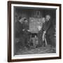 Albert Einstein and Other Physicists at Paul Ehrenfest's Home, Leyden, Netherlands-null-Framed Giclee Print