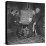 Albert Einstein and Other Physicists at Paul Ehrenfest's Home, Leyden, Netherlands-null-Stretched Canvas