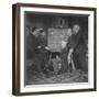 Albert Einstein and Other Physicists at Paul Ehrenfest's Home, Leyden, Netherlands-null-Framed Giclee Print