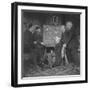 Albert Einstein and Other Physicists at Paul Ehrenfest's Home, Leyden, Netherlands-null-Framed Giclee Print