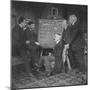 Albert Einstein and Other Physicists at Paul Ehrenfest's Home, Leyden, Netherlands-null-Mounted Giclee Print