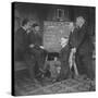 Albert Einstein and Other Physicists at Paul Ehrenfest's Home, Leyden, Netherlands-null-Stretched Canvas