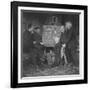 Albert Einstein and Other Physicists at Paul Ehrenfest's Home, Leyden, Netherlands-null-Framed Giclee Print