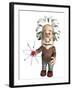 Albert Einstein, Artwork-Friedrich Saurer-Framed Photographic Print