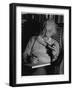 Albert Einstein at Princeton, 1940-Lucien Aigner-Framed Photographic Print