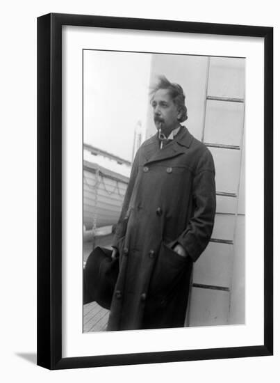 Albert Einstein, German-American Physicist-Science Source-Framed Giclee Print