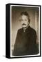 Albert Einstein German Born Physicist Winner of the Nobel Prize for Physics in 1921-null-Framed Stretched Canvas