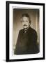 Albert Einstein German Born Physicist Winner of the Nobel Prize for Physics in 1921-null-Framed Premium Giclee Print