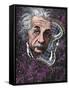 Albert Einstein, German Physicist-Bill Sanderson-Framed Stretched Canvas