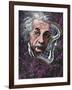 Albert Einstein, German Physicist-Bill Sanderson-Framed Photographic Print