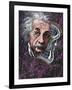 Albert Einstein, German Physicist-Bill Sanderson-Framed Photographic Print