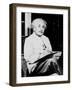 Albert Einstein, German-Swiss-American Mathematician and Physicist, 20th Century-null-Framed Photographic Print