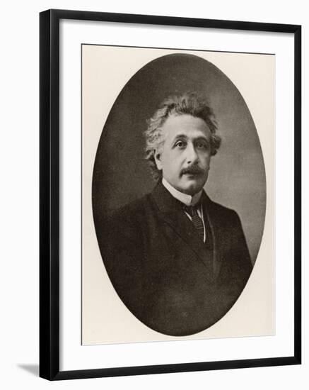 Albert Einstein in 1922-null-Framed Photographic Print