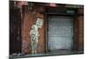 Albert Einstein "Love Is the Answer" NYC Wall Scene with Quote-null-Mounted Photo