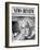 Albert Einstein on the Cover of 'News Review', 16th May 1946-English School-Framed Giclee Print