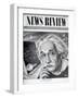 Albert Einstein on the Cover of 'News Review', 16th May 1946-English School-Framed Giclee Print