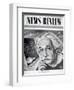 Albert Einstein on the Cover of 'News Review', 16th May 1946-English School-Framed Giclee Print