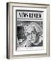 Albert Einstein on the Cover of 'News Review', 16th May 1946-English School-Framed Giclee Print