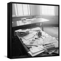 Albert Einstein's Office-Ralph Morse-Framed Stretched Canvas