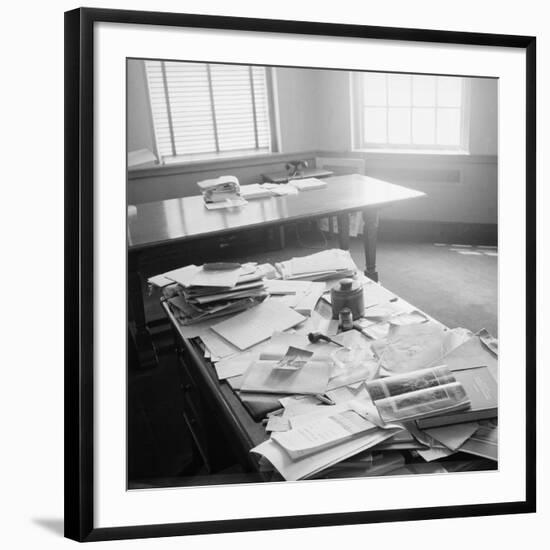 Albert Einstein's Office-Ralph Morse-Framed Photographic Print