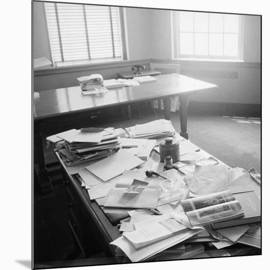 Albert Einstein's Office-Ralph Morse-Mounted Photographic Print