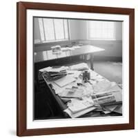 Albert Einstein's Office-Ralph Morse-Framed Photographic Print