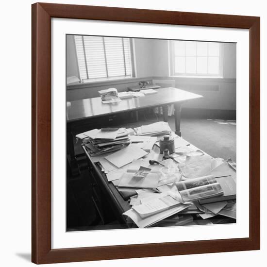 Albert Einstein's Office-Ralph Morse-Framed Photographic Print