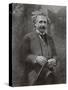 Albert Einstein Scientist During His Visit to Paris in 1922-null-Stretched Canvas