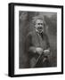 Albert Einstein Scientist During His Visit to Paris in 1922-null-Framed Photographic Print