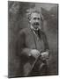 Albert Einstein Scientist During His Visit to Paris in 1922-null-Mounted Photographic Print