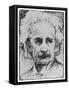 Albert Einstein Scientist-Howard Smith-Framed Stretched Canvas