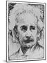 Albert Einstein Scientist-Howard Smith-Mounted Art Print