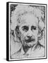 Albert Einstein Scientist-Howard Smith-Framed Stretched Canvas