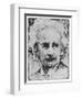 Albert Einstein Scientist-Howard Smith-Framed Art Print