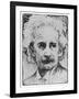 Albert Einstein Scientist-Howard Smith-Framed Art Print